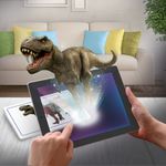 Jucarii, Copii si Bebe - Jucarii si jocuri - Jucarii & jocuri educative - Jucarii interactive - Descopera dinozaurul t-rex & triceraptor fluo stiinta si joaca - Infinity.ro