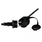 Casa si Gradina - Electrice - Accesorii electrice - Prelungitoare, triple, fise - Prelungitor cu Fisa si Cupla, Pentru Exterior, IP 44, 250 V, 20 Metri, Negru - Infinity.ro