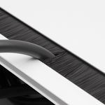 Casa si Gradina - Electrice - Accesorii electrice - Prelungitoare, triple, fise - Distribuitor 3 Prize Mercaton Incorporabil si Rabatabil cu Protectie pentru Copii si 2 Prize Usb, Carcasa din Aluminiu - Infinity.ro
