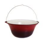 Casa si Gradina - Bucatarie si vesela - Vase pentru gatit - Oale si cratite - Ceaun, tuci, fonta, emailat, 16 L, Mercaton - Infinity.ro