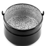 Casa si Gradina - Bucatarie si vesela - Vase pentru gatit - Oale si cratite - Ceaun emailat cu maner, fund plat, 10 L, Perfect Home - Infinity.ro