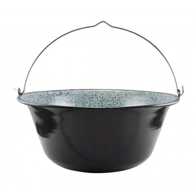 Casa si Gradina - Termice - Sobe, Seminee si accesorii - Sobe - Soba, cu ceaun emailat 30 L, burlan, cot, 50x67 cm, Perfect Home - Infinity.ro