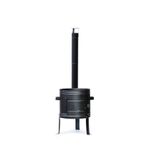 Casa si Gradina - Termice - Sobe, Seminee si accesorii - Sobe - Soba pentru ceaun/tuci, burlan, cot, 31x55 cm, Perfect Home - Infinity.ro