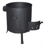 Casa si Gradina - Termice - Sobe, Seminee si accesorii - Sobe - Soba, pentru ceaun/tuci, burlan, cot, 50 L, 50x67 cm, Perfect Home - Infinity.ro