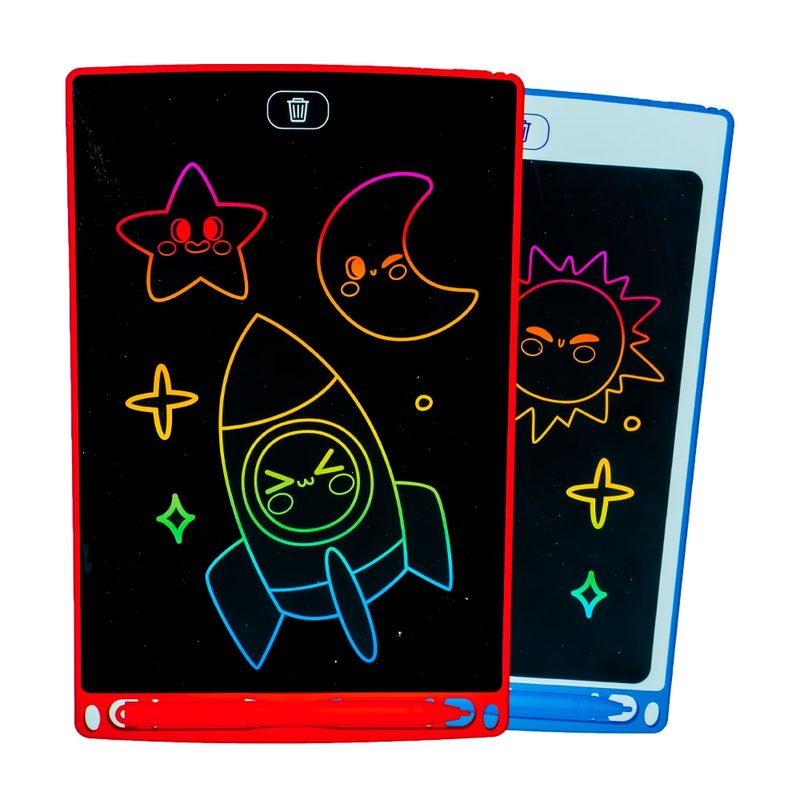 Jucarii, Copii si Bebe - Jucarii si jocuri - Jucarii & jocuri educative - Jucarii interactive - Tablita pentru scris, LCD, 8.5 inch, 12 buc/set - Infinity.ro