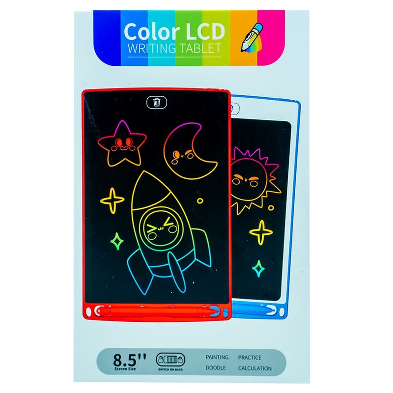 Jucarii, Copii si Bebe - Jucarii si jocuri - Jucarii & jocuri educative - Jucarii interactive - Tablita pentru scris, LCD, 8.5 inch, 12 buc/set - Infinity.ro