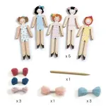 Jucarii, Copii si Bebe - Jucarii si jocuri - Jucarii & jocuri educative - Jocuri si jucarii educative - Joc creativ DIY Papusi pentru vise senine - Infinity.ro