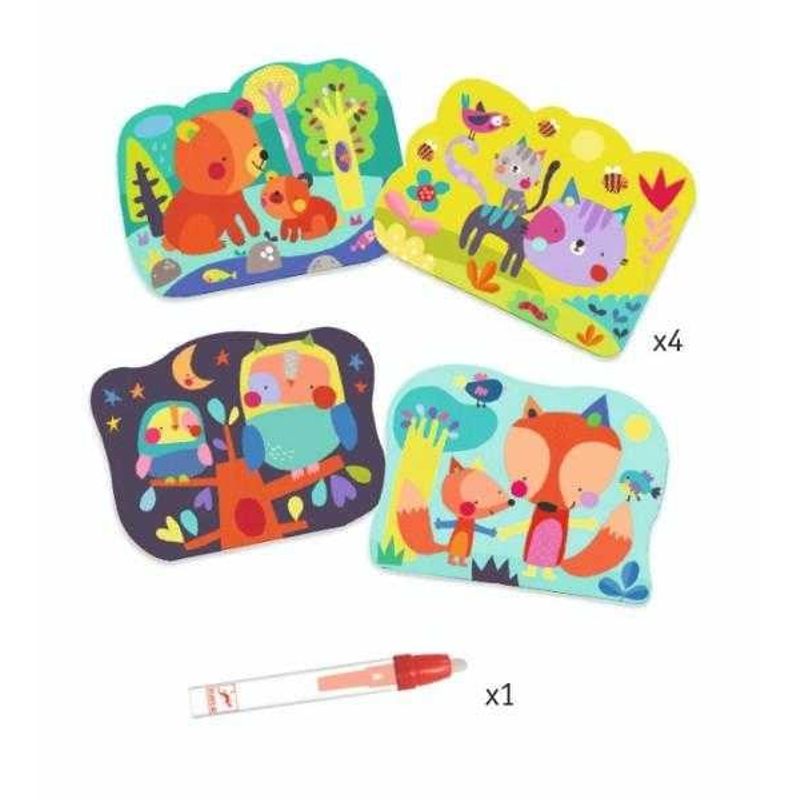 Jucarii, Copii si Bebe - Jucarii si jocuri - Jucarii & jocuri educative - Seturi pictura si desen - Set pictura cu apa In padure - Infinity.ro