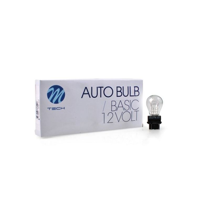 Auto si Moto - Electrice auto - Iluminare si semnalizare - Becuri auto - Bec halogen M-TECH W2,5x16q 3157 P27/7W 12V - Infinity.ro