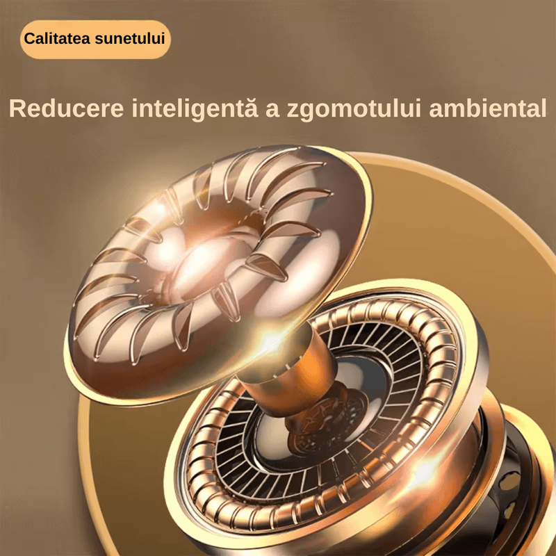 PC, gaming si accesorii - Gaming - Accesorii gaming - Controlere, Volane si Casti gaming - Casti Wireless Gaming LUDORA®, Bluetooth 5.3, cu Dopuri Hi-Fi, Premium Sound, Distanta 10m, Autonomie Medie 12H - Infinity.ro