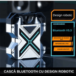 PC, gaming si accesorii - Gaming - Accesorii gaming - Controlere, Volane si Casti gaming - Casti Wireless Gaming LUDORA®, Bluetooth 5.3, cu Dopuri Hi-Fi, Premium Sound, Distanta 10m, Autonomie Medie 12H - Infinity.ro