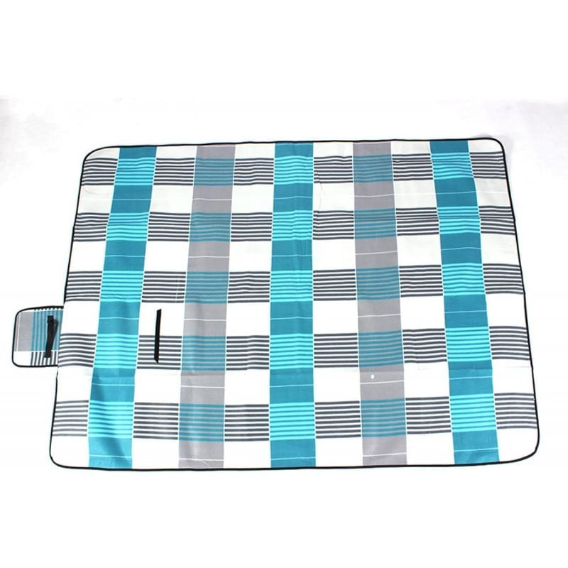 Jucarii, Copii si Bebe - Jucarii si jocuri - Jucarii de exterior - Saltele si mingi pentru plaja - Rogojina XXL de plaja, pliabila si impermeabila, model geanta, 200x150 cm, MAT10 - Infinity.ro