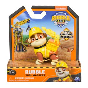 Patrula Catelusilor Rubble Crew, Figurina Rubble 5 cm