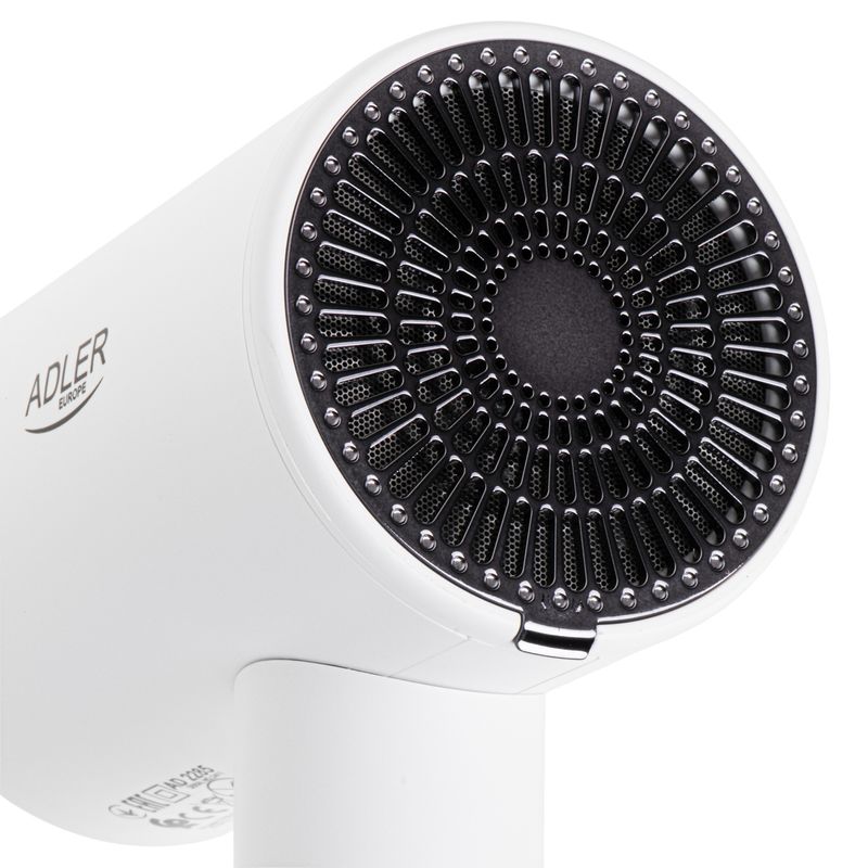 Ingrijire personala si Cosmetice - Aparate & accesorii ingrijire personala - Hair styling - Uscatoare de par - Uscator de par Adler AD2285w, sistem montare pe perete, 3 setari temperatura, viteza 26m/s, 18500 RPM, 2000W - Infinity.ro