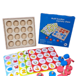 Jucarii, Copii si Bebe - Jucarii si jocuri - Jucarii & jocuri educative - Jucarii interactive - Joc educativ de memorie  si asociere „Multi Function Memory Chess”, 3 ani+, EduJucarii - Infinity.ro