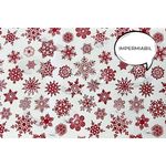 Casa si Gradina - Textile si covoare - Textile bucatarie - Fete de masa - Traversa de masa 180x40cm, din bumbac impermeabil, fata de masa imprimeu Craciun 3D, Koken, Rezistenta la pete - Infinity.ro