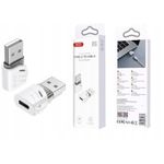 Laptop, Telefoane si Tablete - Telefoane mobile si accesorii - Accesorii Telefoane - Cabluri si adaptoare telefoane - Mini Adaptor XO NB256B OTG USB la USB-C alb - Infinity.ro