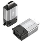 TV, Audio-Video si Foto - Accesorii TV si audio - Cabluri si adaptoare video - Adaptor Video XO Design GB014, HDMI la VGA, Gri - Infinity.ro