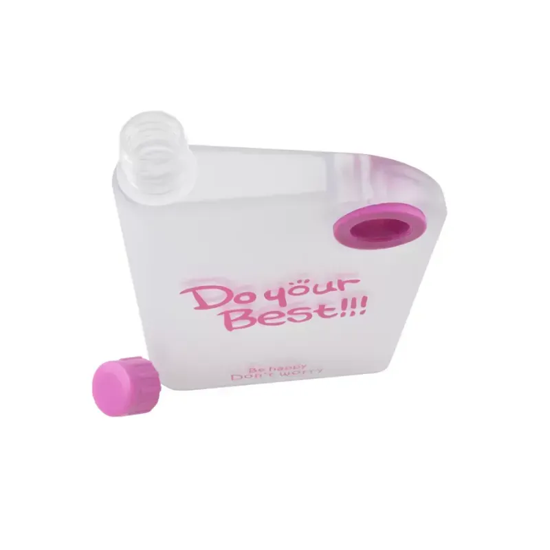 Casa si Gradina - Bucatarie si vesela - Cani si pahare - Sticle - Flacon Plat pentru Laptop in 3 Culori Diferite, 380 ml - Infinity.ro