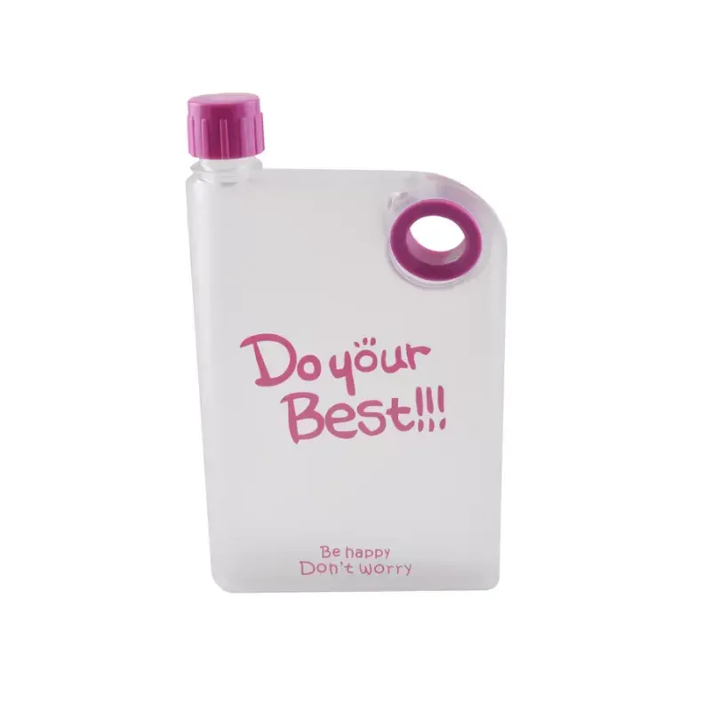 Casa si Gradina - Bucatarie si vesela - Cani si pahare - Sticle - Flacon Plat pentru Laptop in 3 Culori Diferite, 380 ml - Infinity.ro