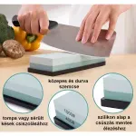 Casa si Gradina - Bucatarie si vesela - Ustensile bucatarie - Ascutitoare cutite - Bloc de Ascutire pentru Cutite 400+1000 - Infinity.ro