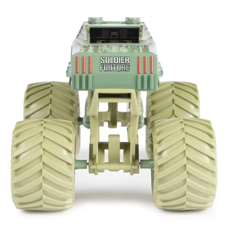 Jucarii, Copii si Bebe - Jucarii si jocuri - Vehicule si jucarii cu telecomanda - Masinute - Masina metalica, Monster Jam, Soldier Fortune, 1:24 - Infinity.ro