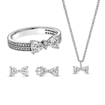 Fashion, accesorii si bijuterii - Femei - Bijuterii femei - Cutii bijuterii - Set fundita white, marimea 9 - Infinity.ro