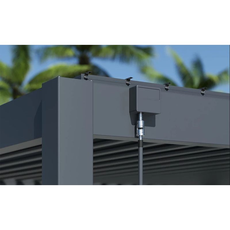 Casa si Gradina - Gradina si terasa - Decoratiuni exterior - Arcade - Pergola bioclimatica aluminiu 3x4 m, UnicSpot - Infinity.ro