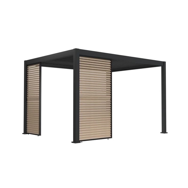 Casa si Gradina - Gradina si terasa - Decoratiuni exterior - Arcade - Panou fix pentru umbrire, cu lamele rotative, 1.3 m, UnicSpot - Infinity.ro