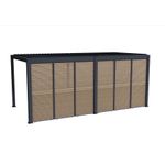 Casa si Gradina - Gradina si terasa - Decoratiuni exterior - Arcade - Panou fix pentru umbrire, cu lamele rotative, 1 m, UnicSpot - Infinity.ro