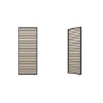 Casa si Gradina - Gradina si terasa - Decoratiuni exterior - Arcade - Panou fix pentru umbrire, cu lamele rotative, 1 m, UnicSpot - Infinity.ro