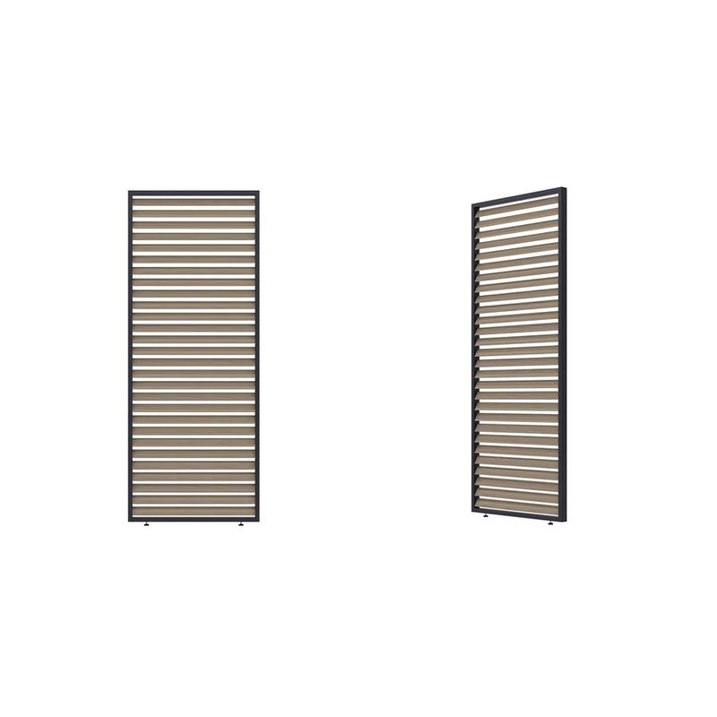 Casa si Gradina - Gradina si terasa - Decoratiuni exterior - Arcade - Panou fix pentru umbrire, cu lamele rotative, 1 m, UnicSpot - Infinity.ro