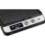Electronice si Electrocasnice - Electrocasnice bucatarie - Aparate de gatit & desert - Gratare electrice - Contact grill ECG KG 1000 Gourmet, 1650–2000 W, 2 termostate independente - Infinity.ro