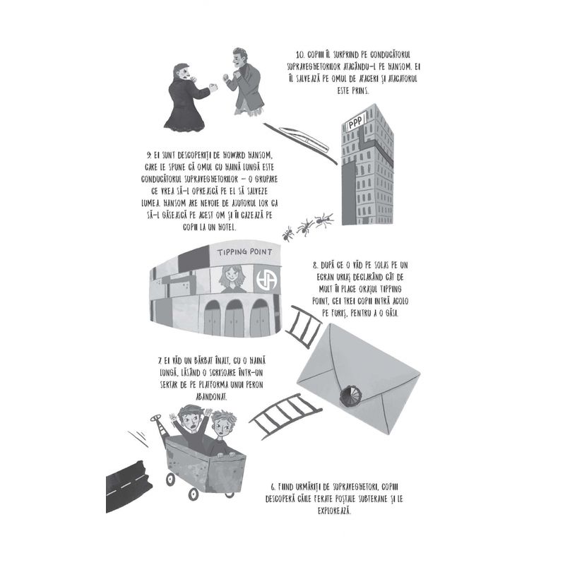 Carti si Birotica - Carti - Carti pentru copii - Basme si povesti - Hotii luminii. Oglinda intunecata (Usborne) - Infinity.ro