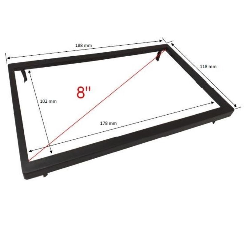Auto si Moto - Electronice auto - Accesorii electronice auto - Cadru radio, Rama adaptoare pentru utilizare cu radiouri 8 inch - Infinity.ro