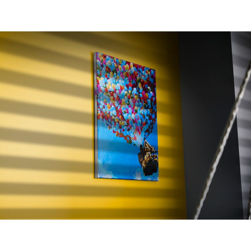 Jucarii, Copii si Bebe - Jucarii si jocuri - Jucarii & jocuri educative - Seturi pictura si desen - Pictura mare dupa numere si poza 40 x 50 cm pe rama din lemn, model Up - Infinity.ro