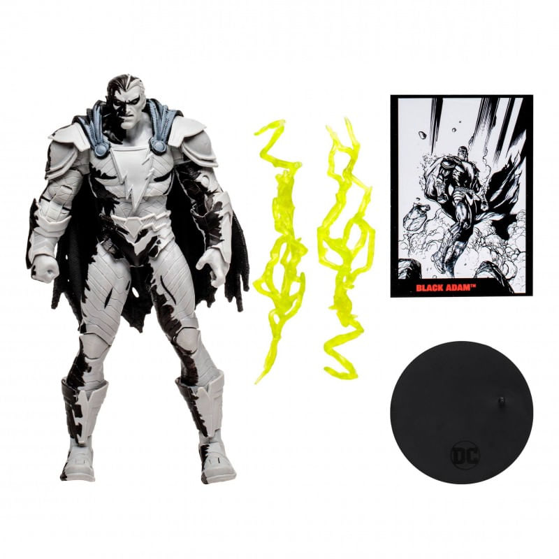Jucarii, Copii si Bebe - Jucarii si jocuri - Figurine - Figurina DC Direct Page Punchers Black Adam Comic Line Art, 18 cm - Infinity.ro