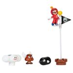 Jucarii, Copii si Bebe - Jucarii si jocuri - Figurine - Figurina Nintendo Super Mario Cloud Diorama - Infinity.ro