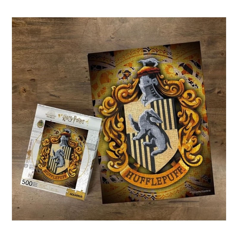 Jucarii, Copii si Bebe - Jucarii si jocuri - Jocuri si puzzle - Puzzle - Puzzle Harry Potter Hufflepuff , 500 piese , 48x35cm - Infinity.ro