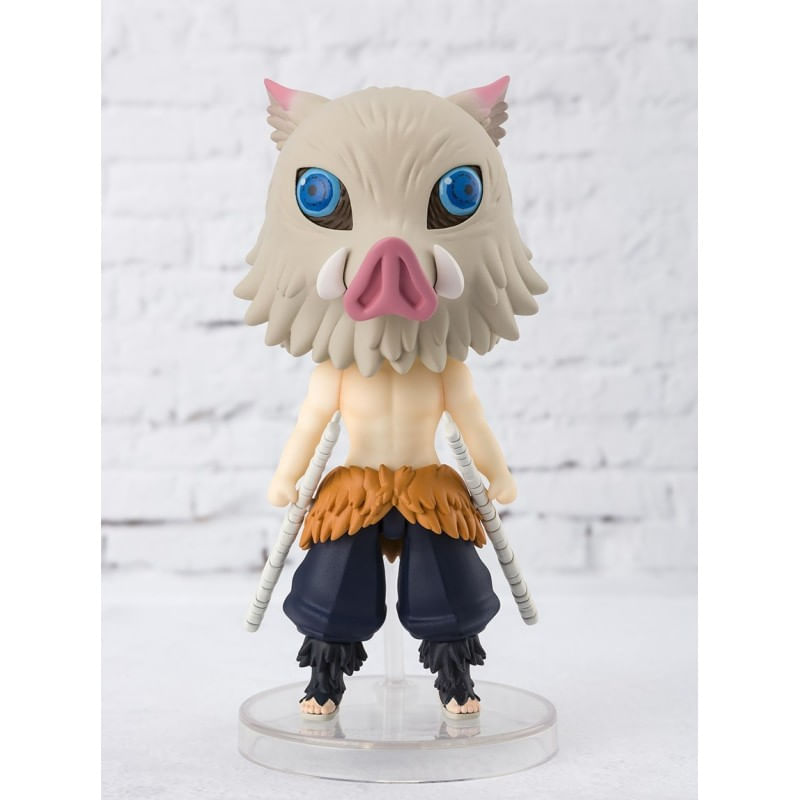 Jucarii, Copii si Bebe - Jucarii si jocuri - Figurine - Figurina Demon Slayer Kimetsu no Yaiba Inosuke Hashibira , 9cm - Infinity.ro
