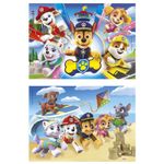 Jucarii, Copii si Bebe - Jucarii si jocuri - Jocuri si puzzle - Puzzle - Puzzle Paw Patrol V2 , 2x20 piese ,27x19cm - Infinity.ro