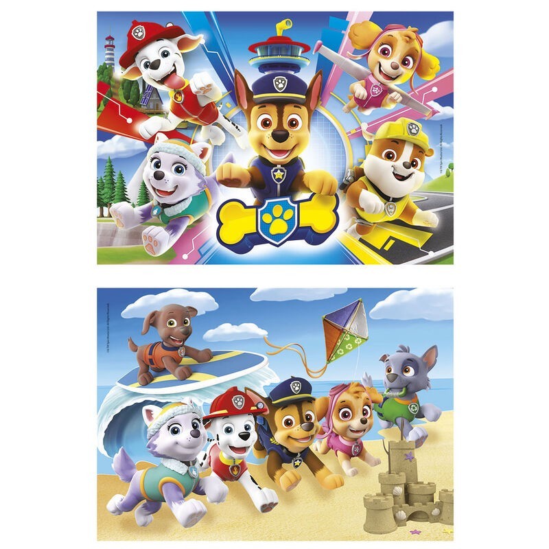 Jucarii, Copii si Bebe - Jucarii si jocuri - Jocuri si puzzle - Puzzle - Puzzle Paw Patrol V2 , 2x20 piese ,27x19cm - Infinity.ro