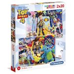 Jucarii, Copii si Bebe - Jucarii si jocuri - Jocuri si puzzle - Puzzle - Puzzle Toy Story 4 , 2x20 piese ,27x19cm - Infinity.ro