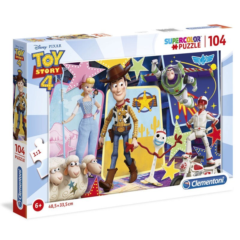 Jucarii, Copii si Bebe - Jucarii si jocuri - Jocuri si puzzle - Puzzle - Puzzle Disney Toy Story 4 Group , 104 piese , 48.5x33.5cm - Infinity.ro