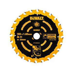 DeWALT - Panza fierastrau circular EXTREME 165x20mm, 24 dinti [DT10300-QZ]