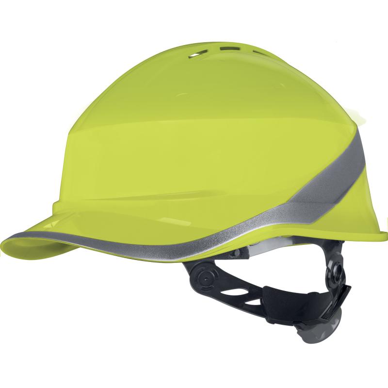 Casa si Gradina - Constructii - Echipamente de lucru - Casca protectia muncii - DELTA PLUS - Casca de protectie tip Baseball, galben, fluorescent [DIAM5JAFL] - Infinity.ro