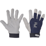 Casa si Gradina - Constructii - Echipamente de lucru - Manusi protectia muncii - CERVA - Manusi din piele fina de capra PELICAN BLUE, mas. 8 [0101006899080] - Infinity.ro