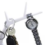 Fashion, accesorii si bijuterii - Femei - Bijuterii femei - Cutii bijuterii - Suport bijuterii, tip cerb, plastic, alb, 25x15x22 cm - Infinity.ro