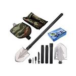 Sport si Outdoor - Accesorii si echipamente sportive - Sporturi extreme si supravietuire - Kituri supravietuire - Kit supravietuire 16in1, otel inoxidabil, 76 cm - Infinity.ro