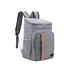 Sport si Outdoor - Articole de voiaj - Rucsacuri - Rucsac termic, 18L, gri, 42x29x19 cm - Infinity.ro